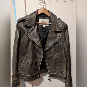 Leather jacket